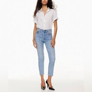 Denim forum YOKO high rise slim jeans size 27